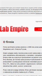 Mobile Screenshot of labempire.com